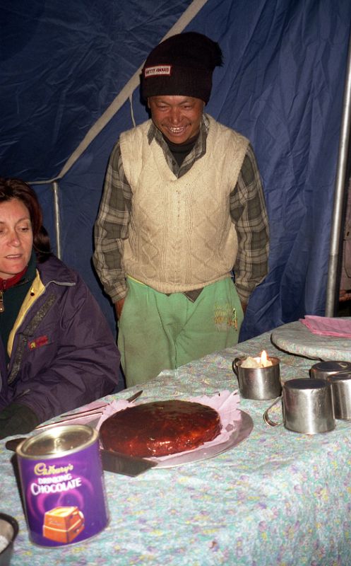 33 Purna Baked Us A Cake At Rongbuk